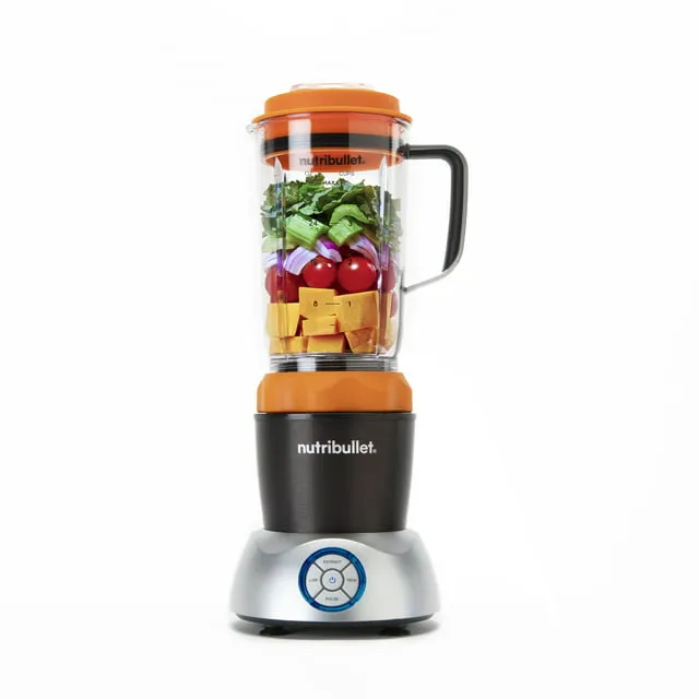 Nutribullet Select Blender with Versatile controls, Orange, 1000 watts, Cold or Hot foods