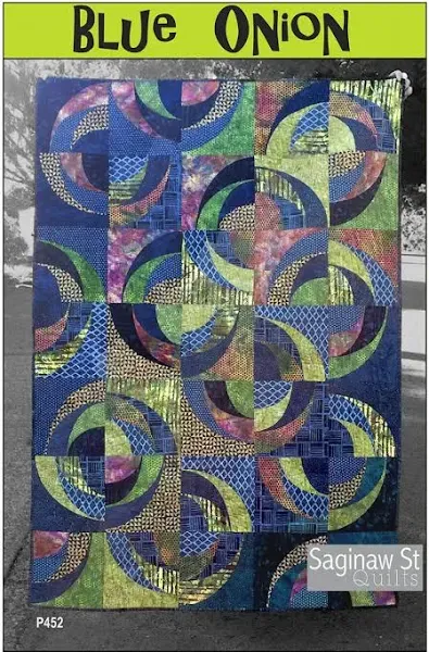 Karla Alexander Blue Onion Quilt Pattern