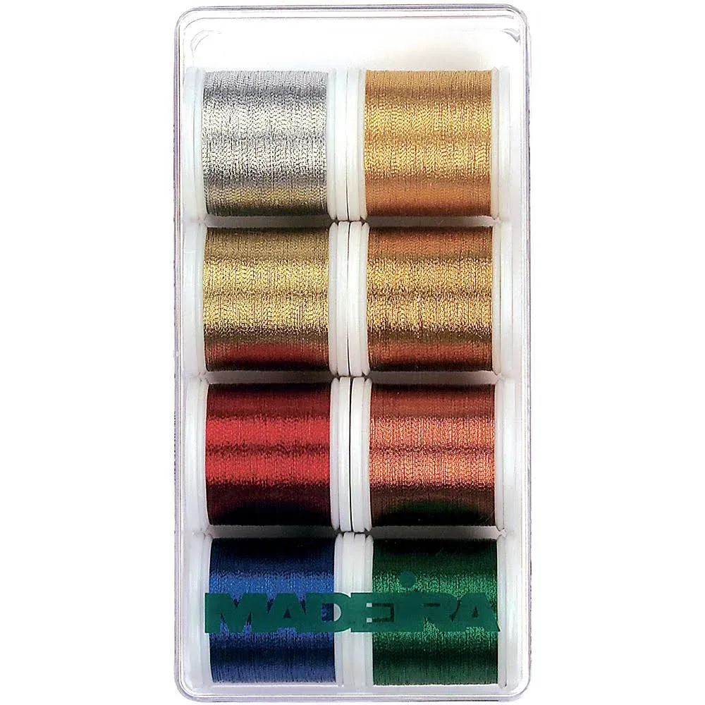 Madeira Classic Metallic 8-Spool Thread Gift Box (218yds)