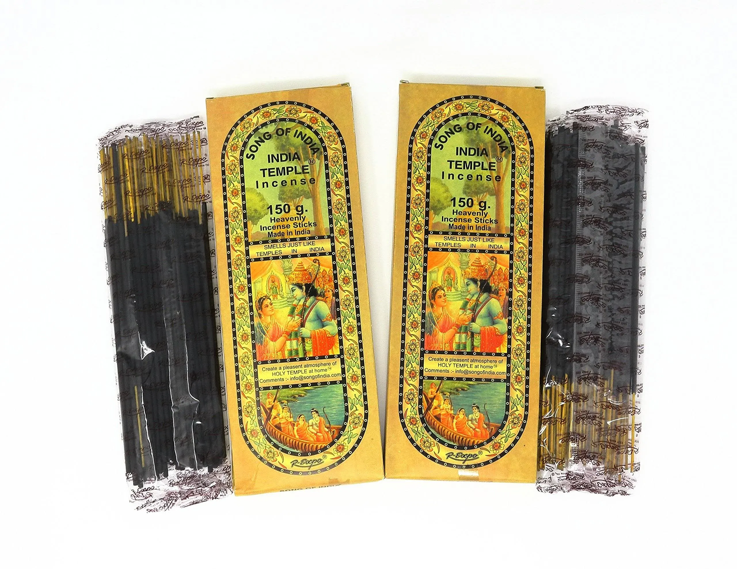 Song of India India Temple Incense 120 Stick Large Box (3) 3