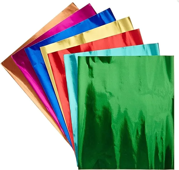 Hygloss Products Metallic Foil Paper - Great for Arts &amp; Crafts Classroom Acti...