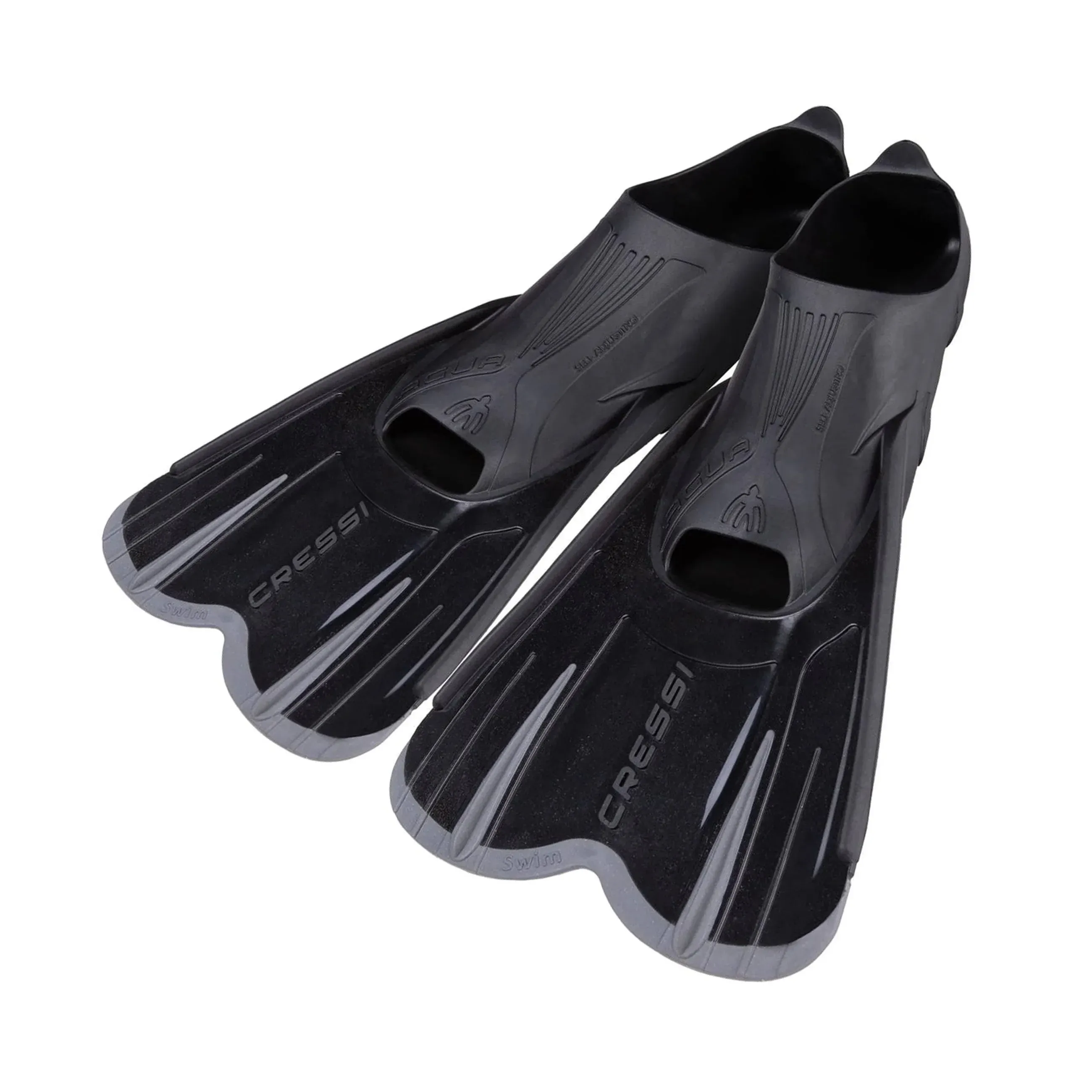 Cressi Agua Short Fins Black - 35-36