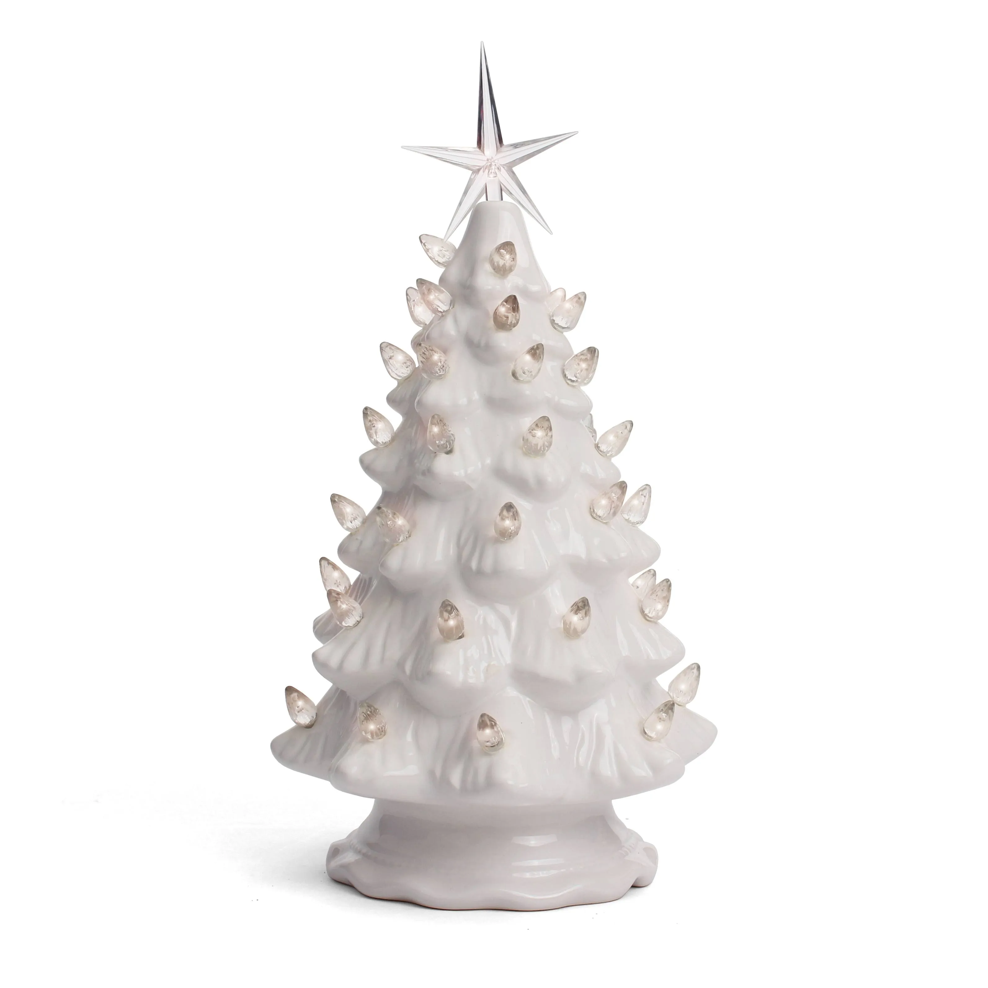 Milltown Merchants Ceramic Christmas Tree