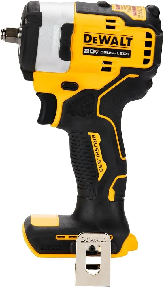 DEWALT 20-volt Max Variable Speed Brushless 3/8-in square Drive Cordless Impact Wrench (Bare Tool)