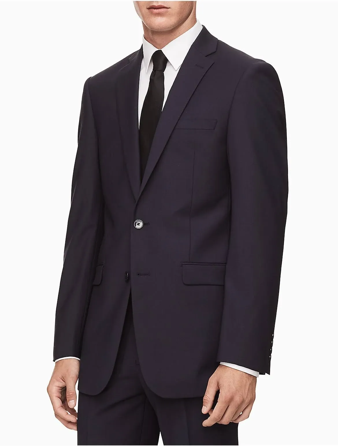 Calvin Klein Men's Skinny-Fit Infinite Stretch Suit Jacket - Navy