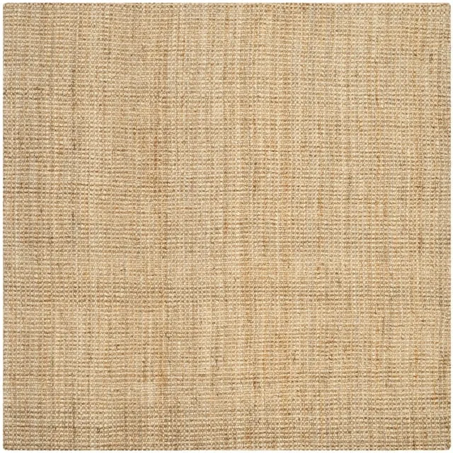 SAFAVIEH Natural Fiber Collection 3' Round Natural NF747A Handmade Farmhouse Premium Jute Area Rug