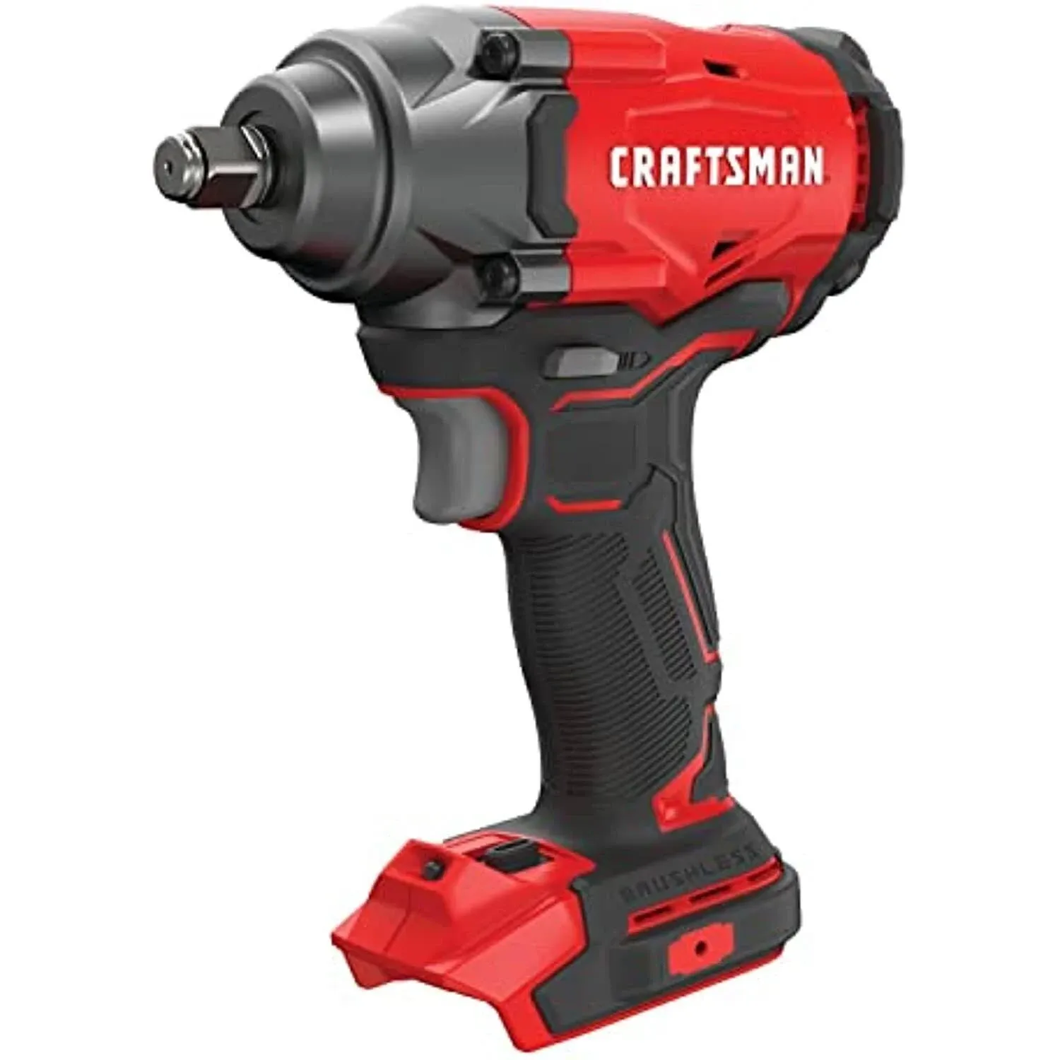 CRAFTSMAN V20-Amp 20-volt Max Variable Speed 1/2-in Drive Cordless Impact Wrench & 23-Piece Standard (SAE) and Metric Combination 1/2-in Drive Set 6-Point Impact Socket Set at Lowes.com