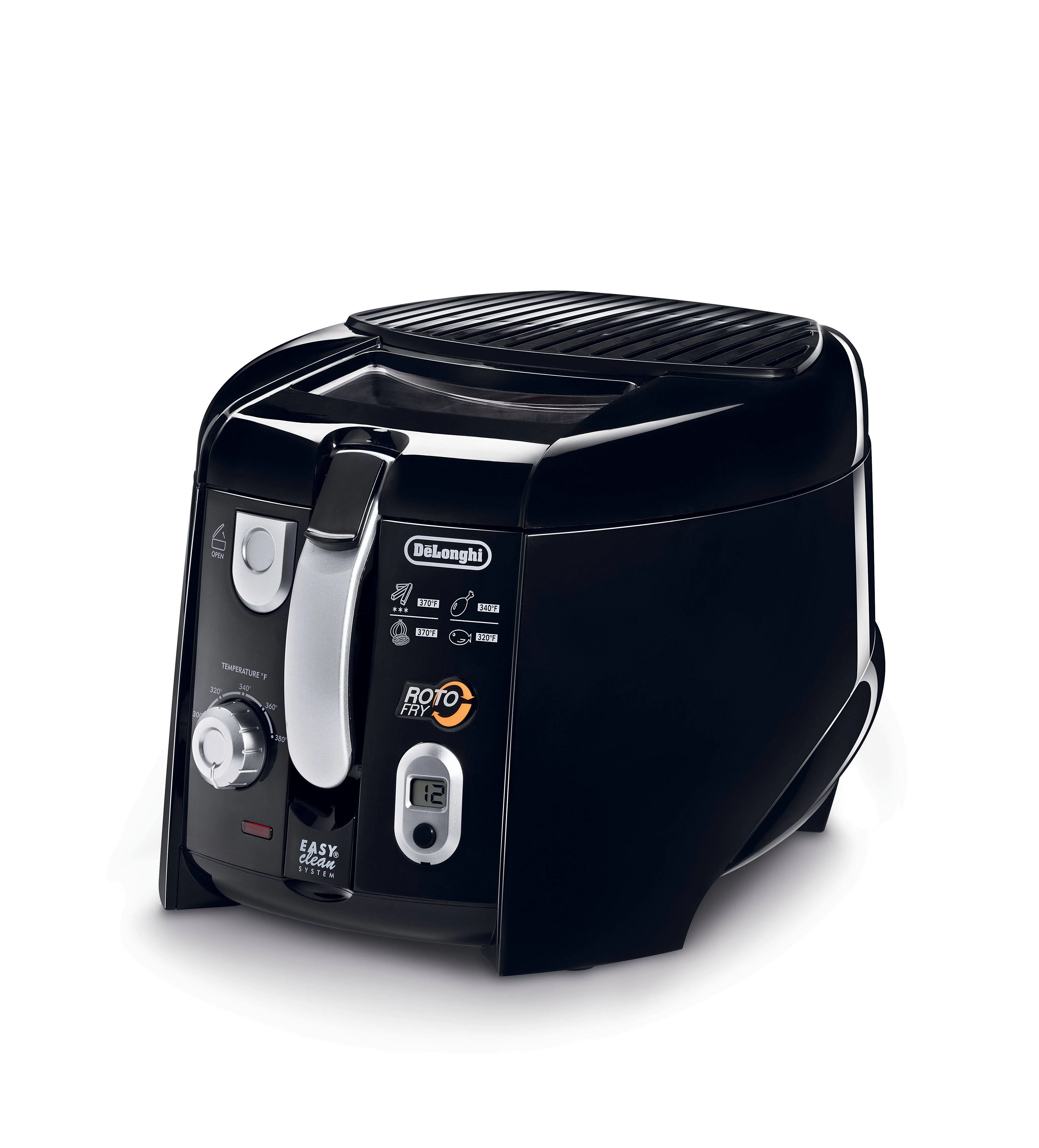 DeLonghi Roto Fry Cool Touch Low Oil Deep Fryer D28313UXBK