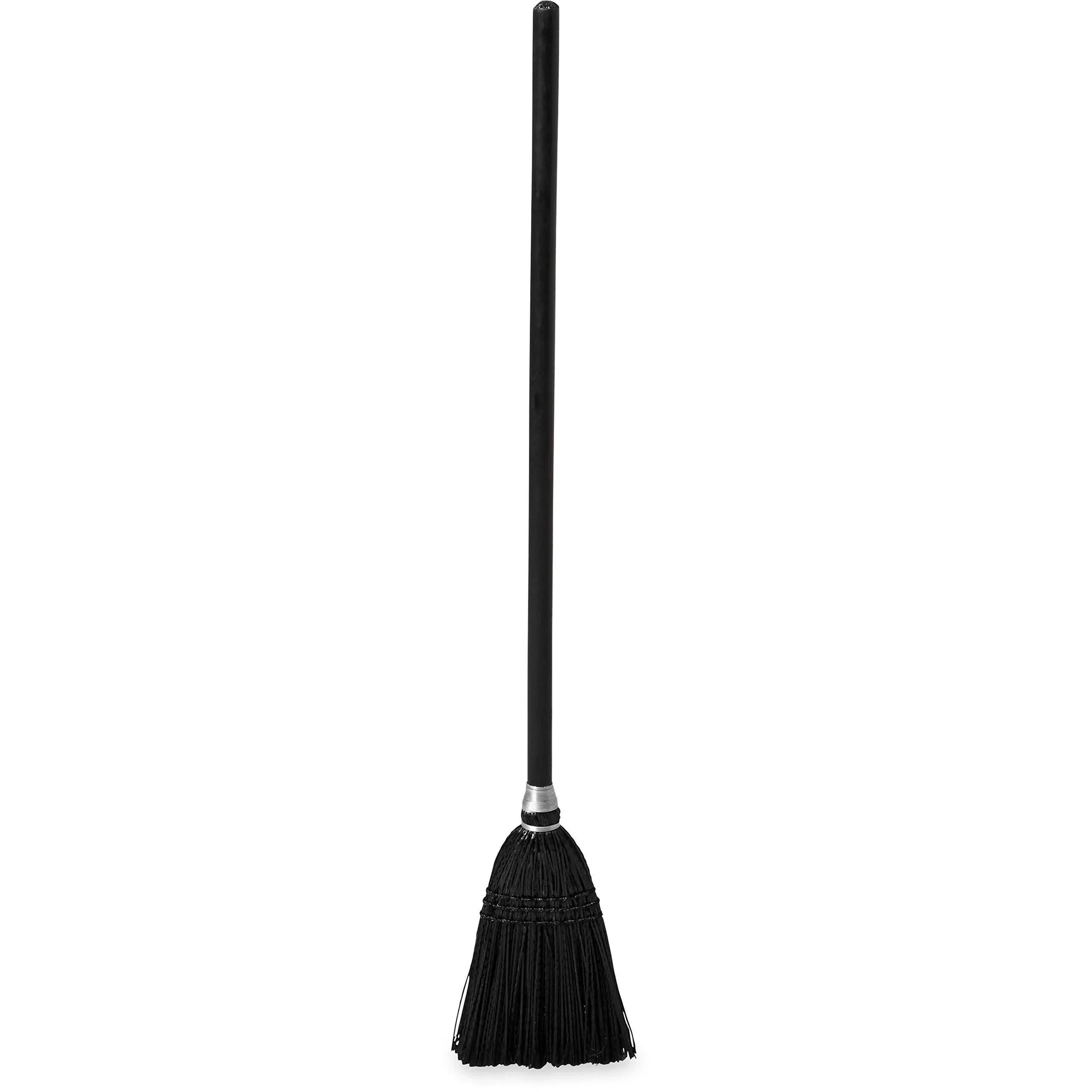 Rubbermaid Commercial Executive Series Lobby Broom, Wood Handle, Black