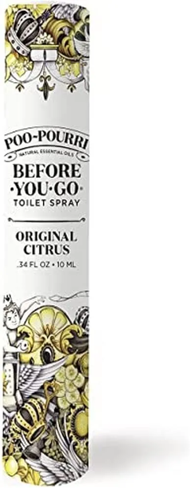 Poo Pourri Before-You-Go Toilet Spray, Original Citrus - 0.34 fl oz