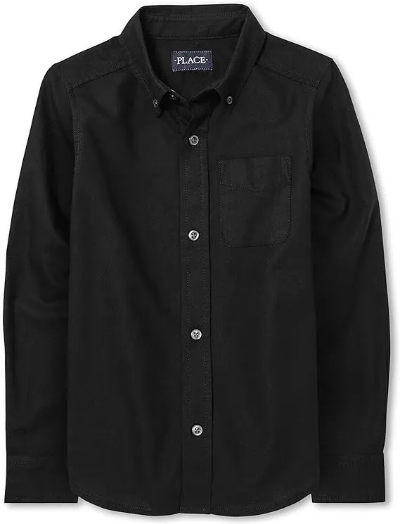 The Children's Place Boys' Oxford Button-Down Shirt