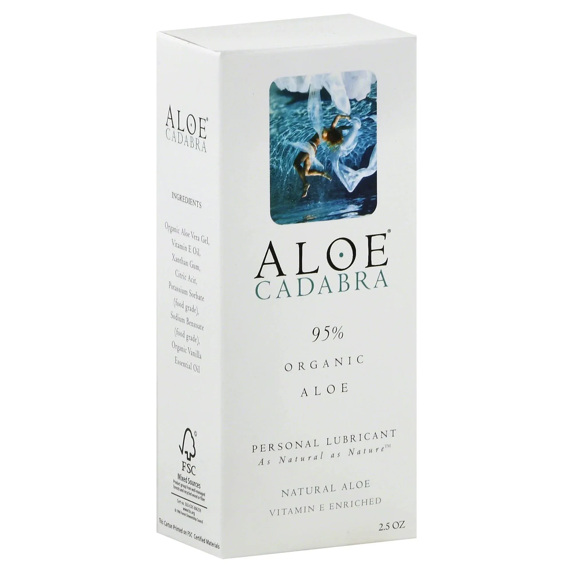 Aloe Cadabra
           Personal Lubricant Natural Aloe -- 2.5 oz
        
        
        
        
        
          
          SKU #: 826804006051
          
            Shipping Weight:
              0.25 lb