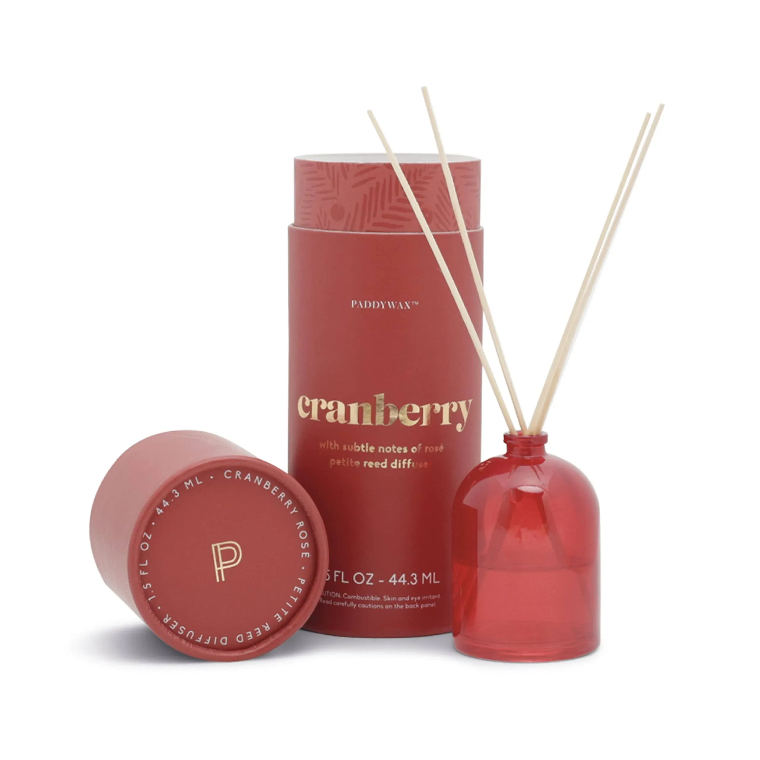 Paddywax Petite Reed Diffuser | Cranberry