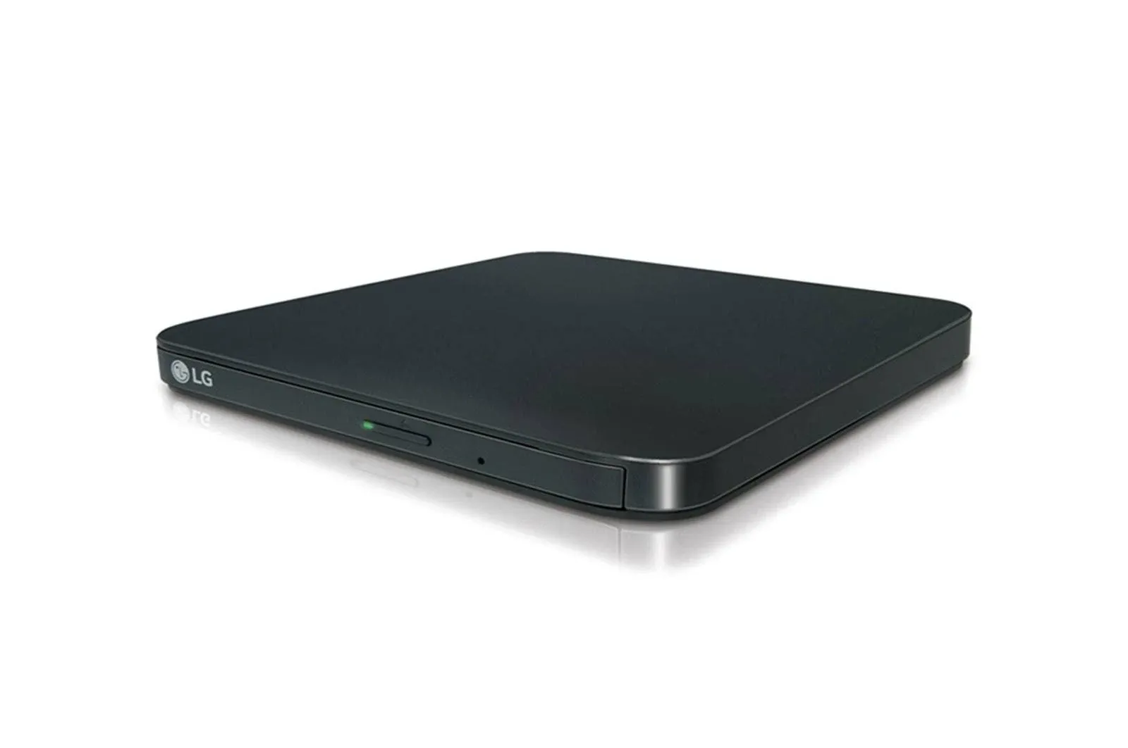 LG 8x Portable External DVD/RW Drive - Black (SP80) SP80NB80