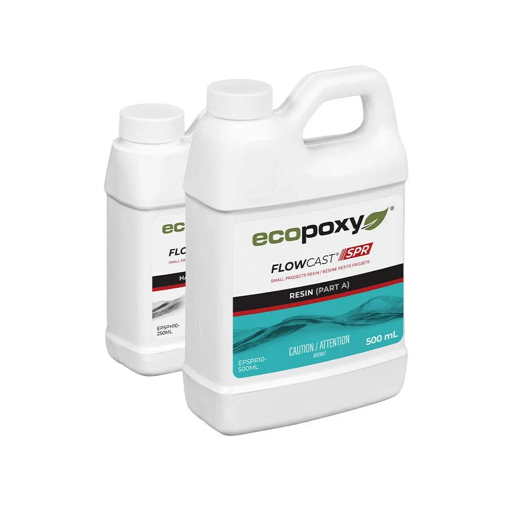 FlowCast SPR Epoxy Resin Kit - 101 Fl Oz /3L: UV &amp; Yellowing Resistant, Bio-B...