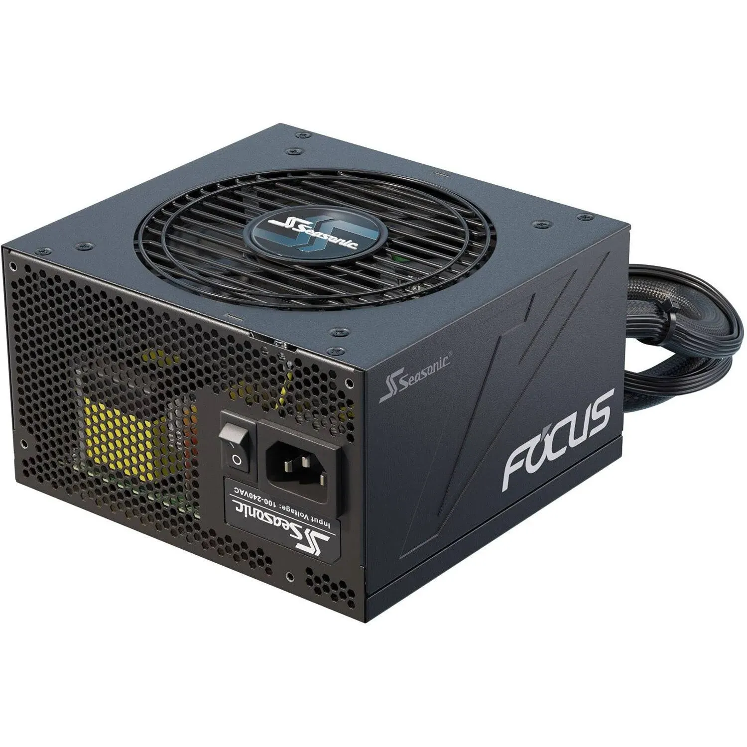 Seasonic Focus GM-850, 850W 80+ Gold, Semi-Modular, Fits All ATX Systems, Fan Control in Silent and Cooling Mode, 7 Year Warranty, Perfect Power Supply for Gaming and Various Application