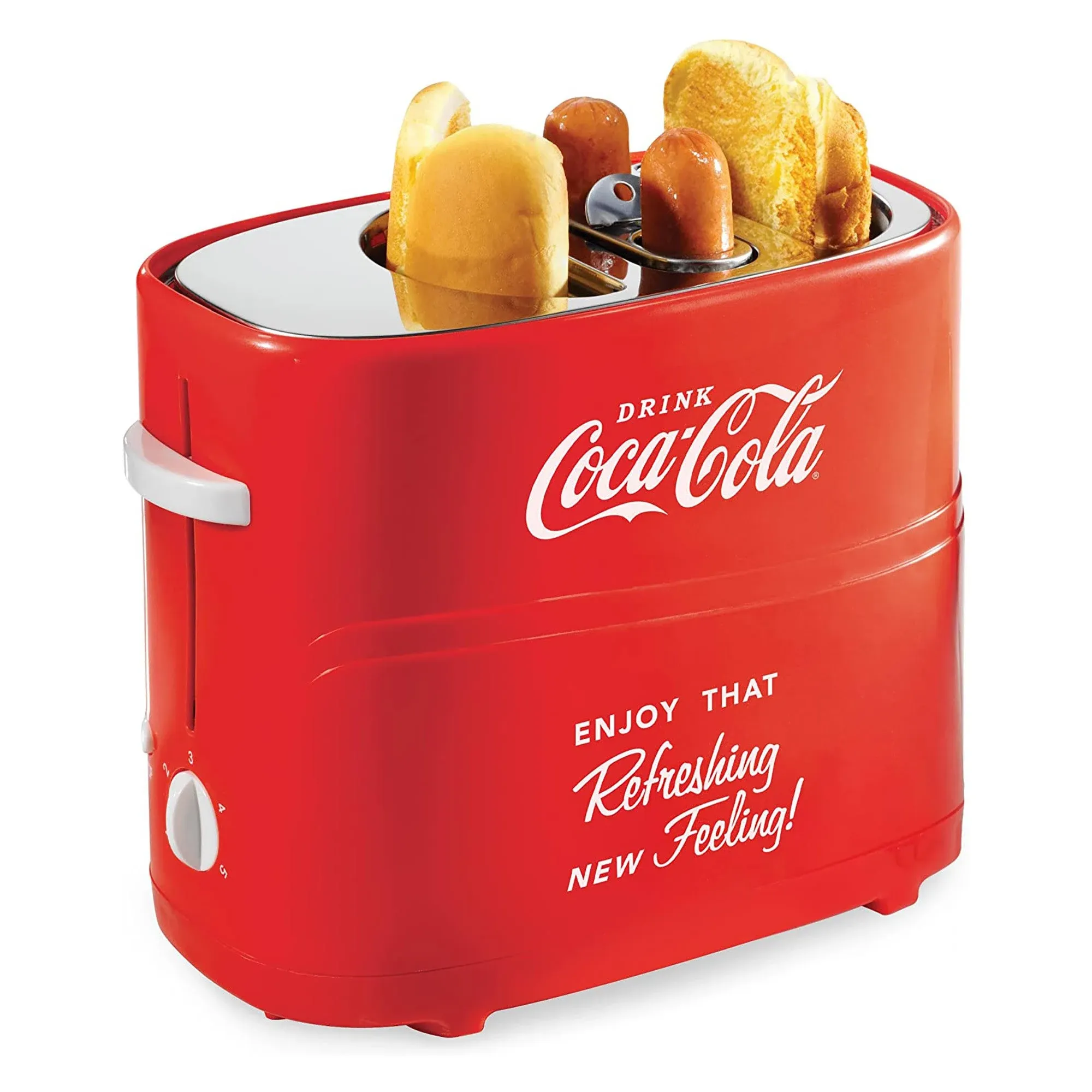 Nostalgia Coca-Cola Pop-Up Hot Dog Toaster