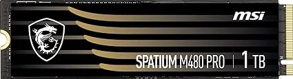 SPATIUM M480 PRO PCIe 4.0 NVMe M.2 1TB PCI-Express 4.0 x4, NVMe 1.4 3D NAND Internal Solid State Drive (SSD)