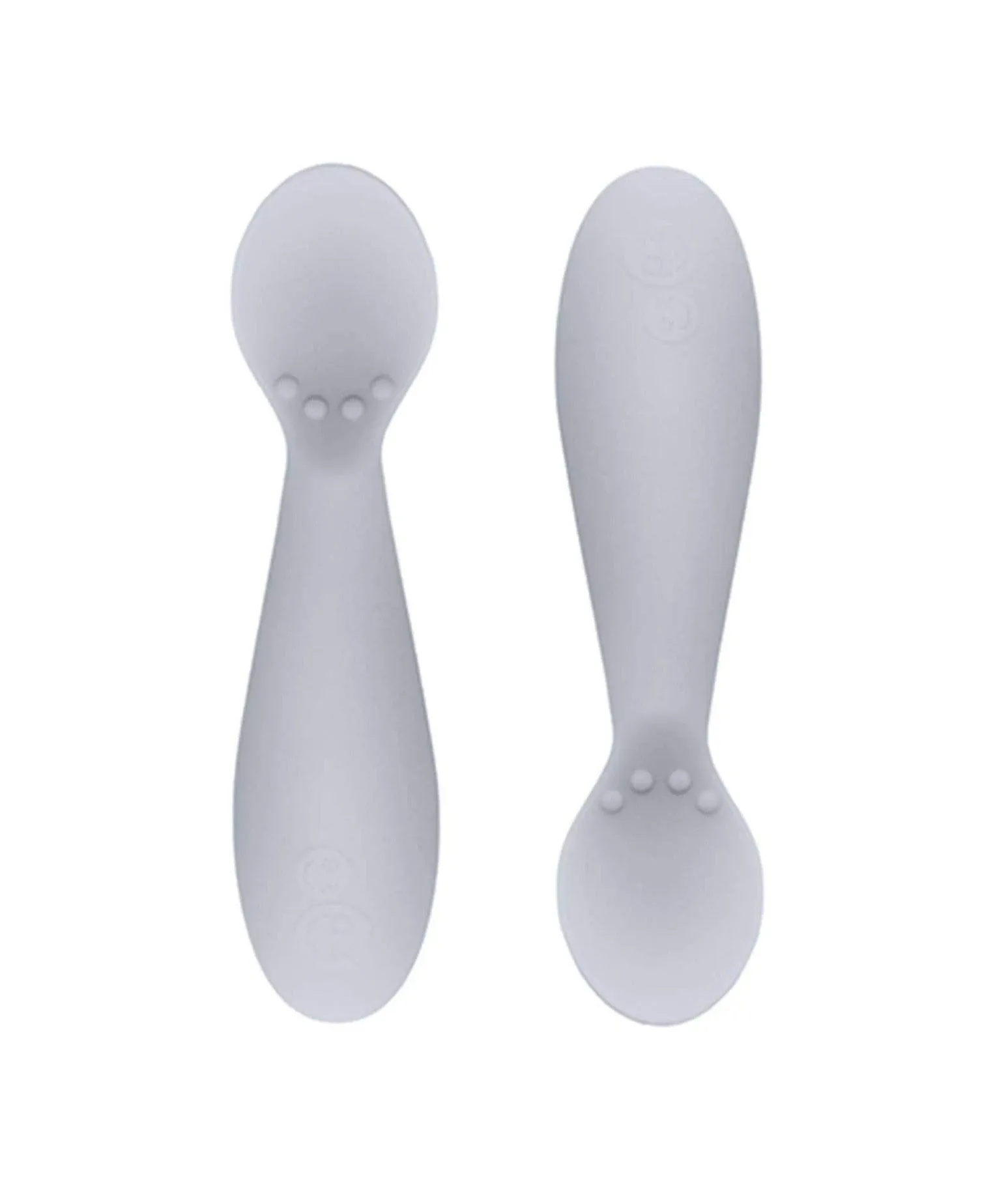 ezpz - Tiny Spoon Twin-Pack, Pewter