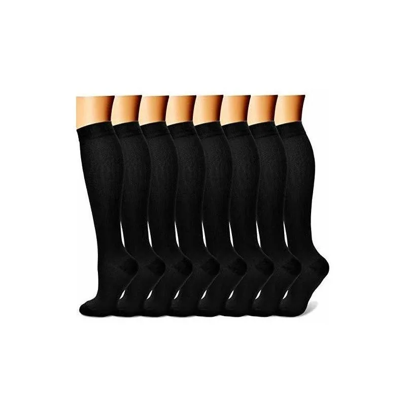 CHARMKING Graduated Copper Compression Socks (15-20 mmHg)