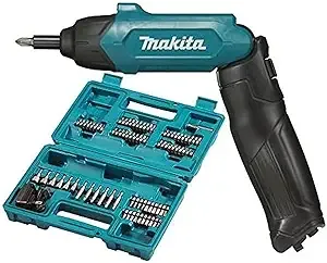 Makita DF001DW 3.6V Lithium-Ion 1/4" Hex Screwdriver Kit