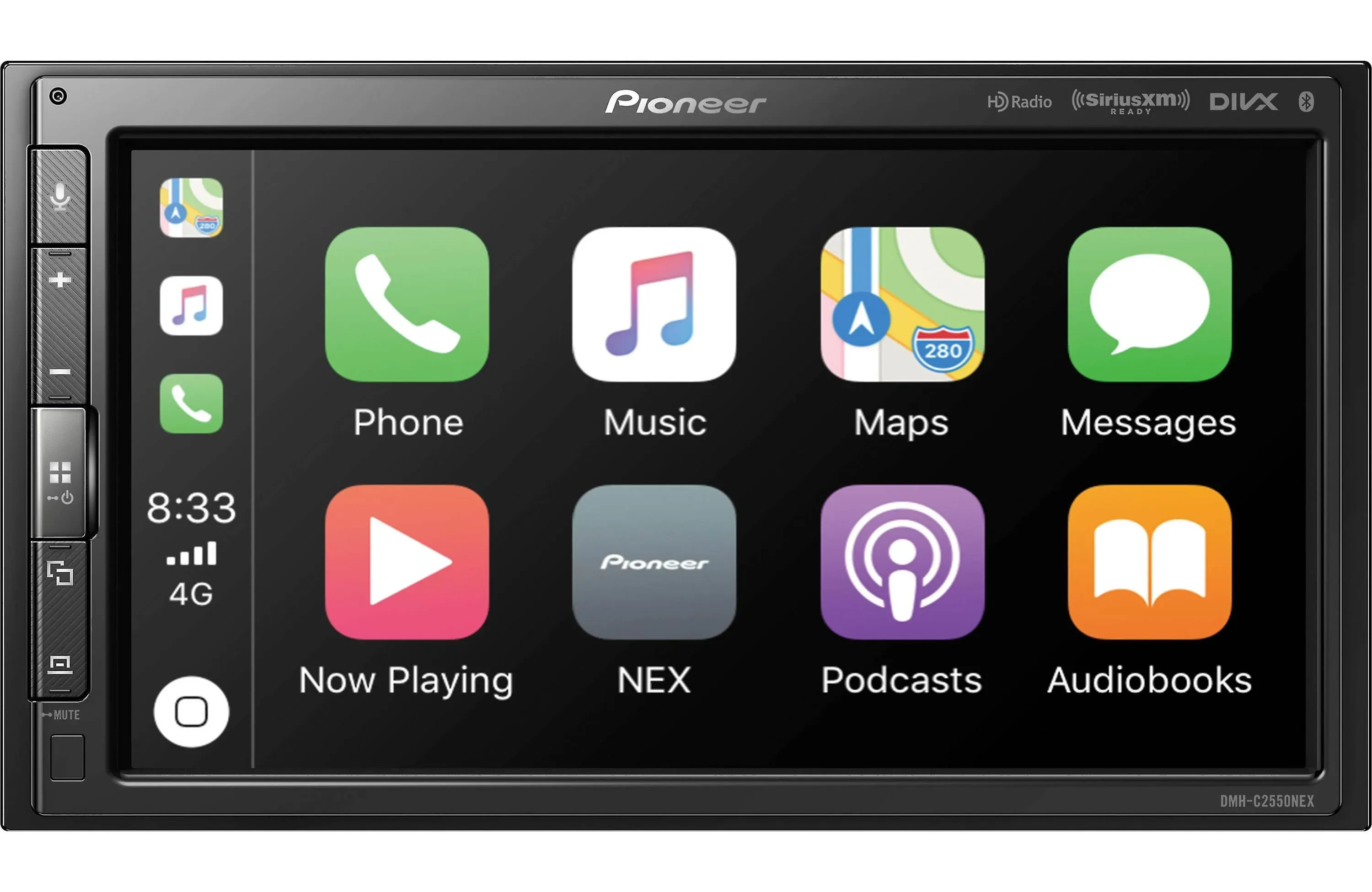 Pioneer DMH-C2500NEX Bluetooth Media Modular Android Auto Apple CarPlay HD Radio