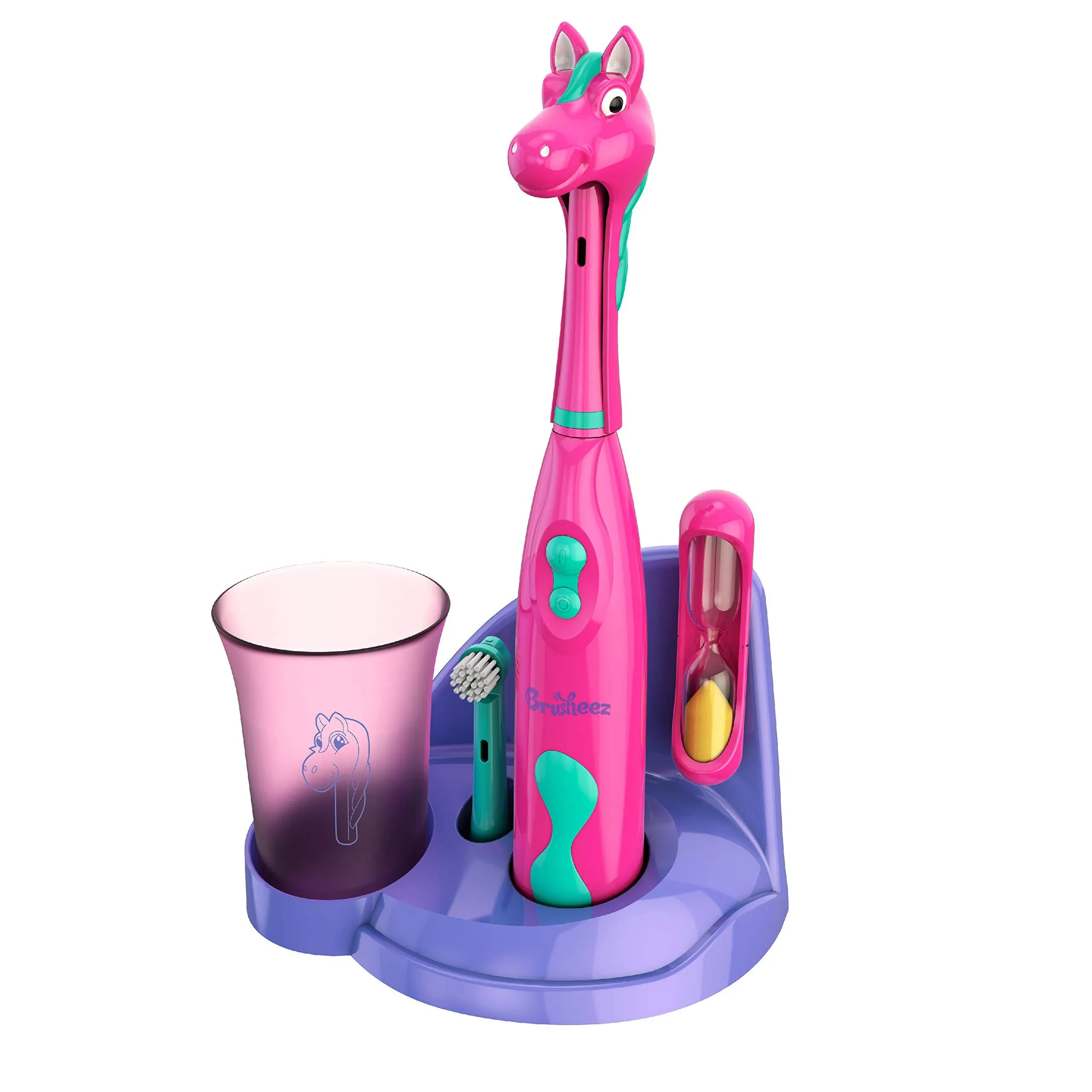 Brusheez Prancy The Pony Children's Electronic Kids Toothbrush Set