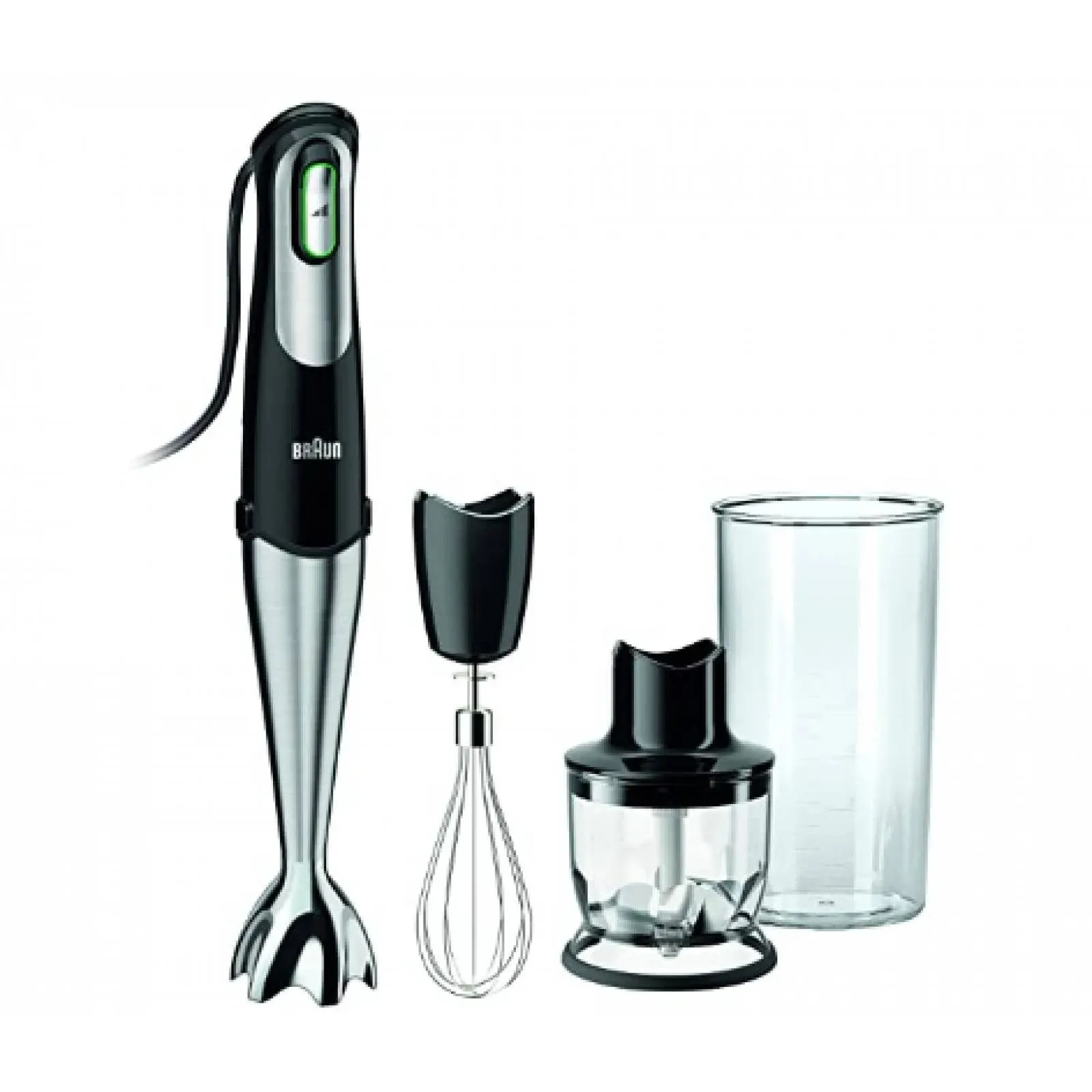 Braun Mq7025X Multiquick 7 Immersion Hand Blender Stainless Steel/black