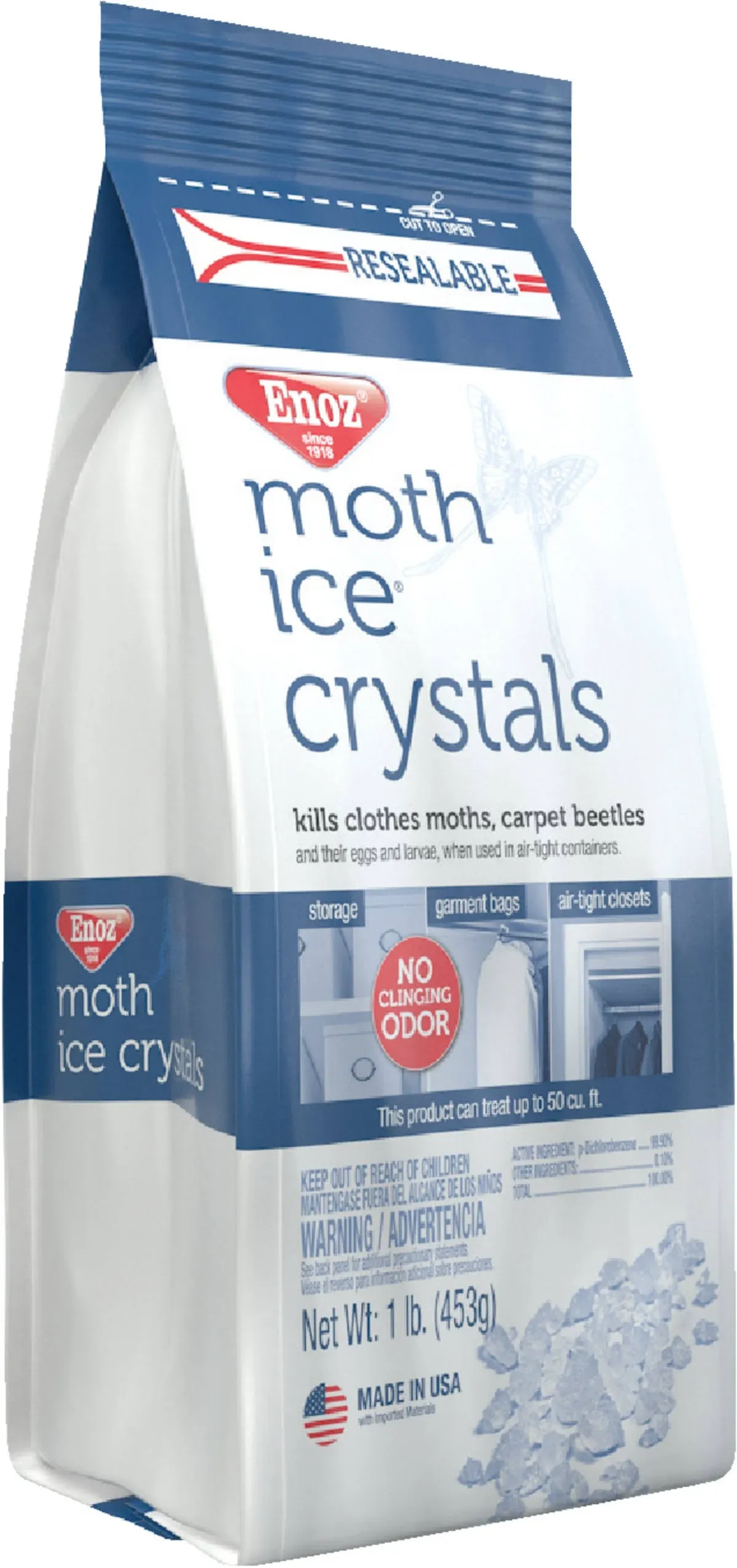 Enoz 1 lb. Moth Ice Crystals