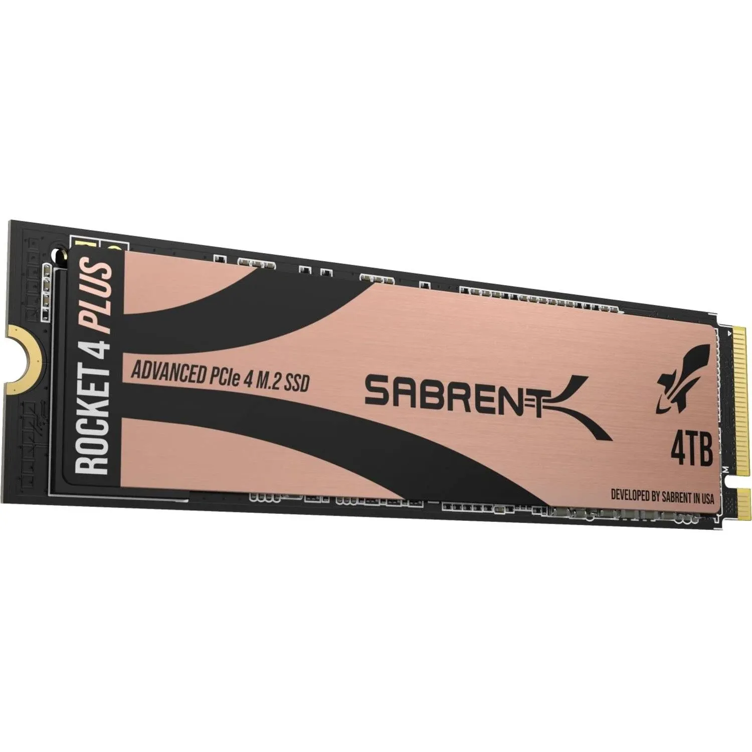 SABRENT 4TB Rocket 4 Plus NVMe 4.0 Gen4 PCIe M.2 Internal SSD Extreme Performance Solid State Drive R/W 7100/6600MB/s (SB-RKT4P-4TB)