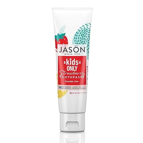 Jason Kids Only! Strawberry Toothpaste 4.2 oz, Pack of 3