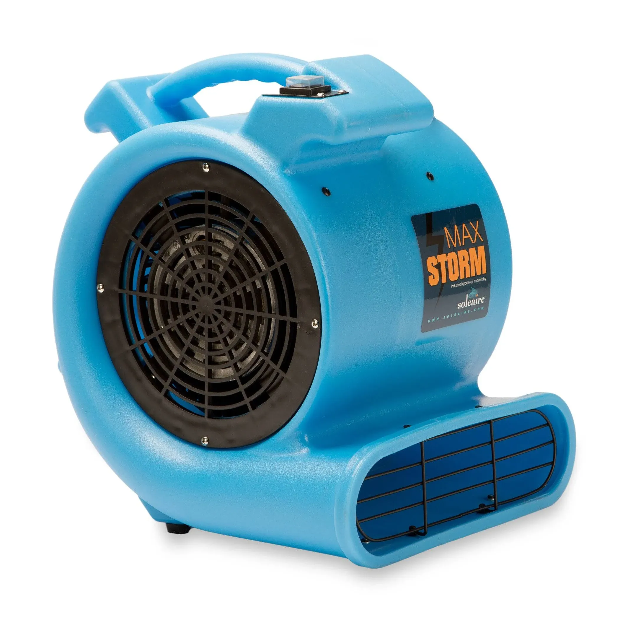 Max Storm 1/2 HP Durable Lightweight Air Mover Carpet Dryer Blower Floor Fan