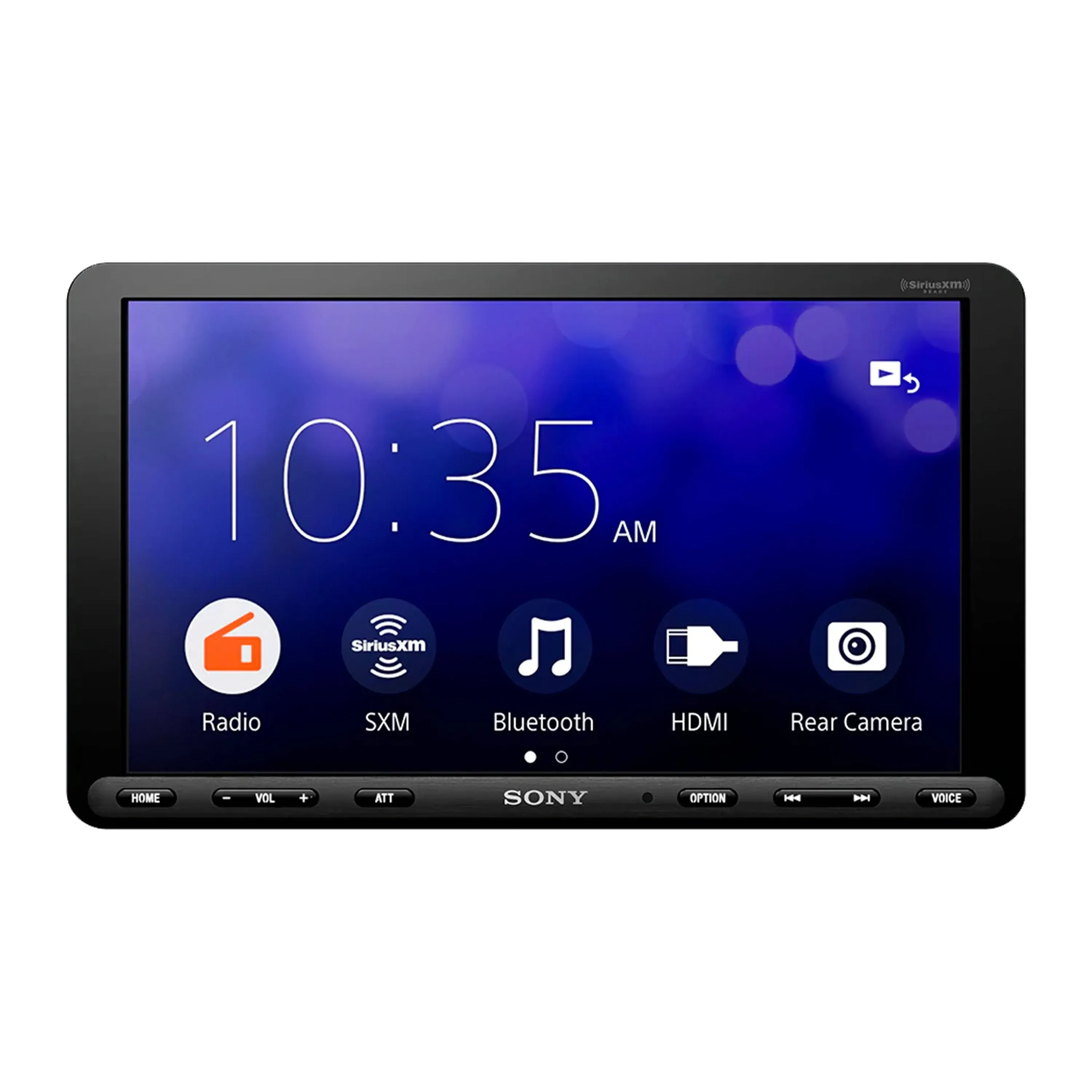 Sony XAV-AX8100 9-inch Floating Multi Media Receiver with Apple Carplay/Android Auto and HDMI Video Input