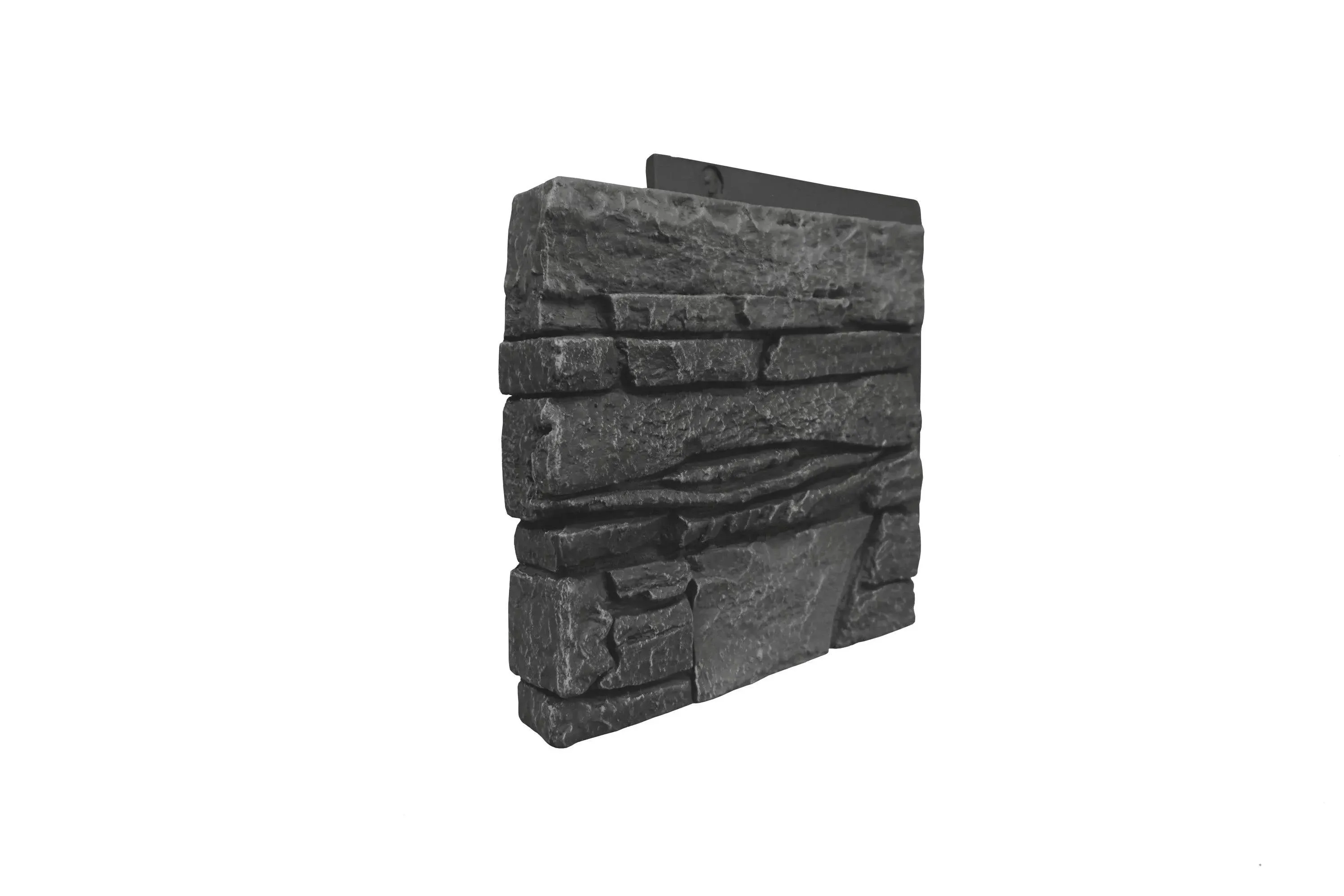 GenStone Faux Stacked Stone Left Return