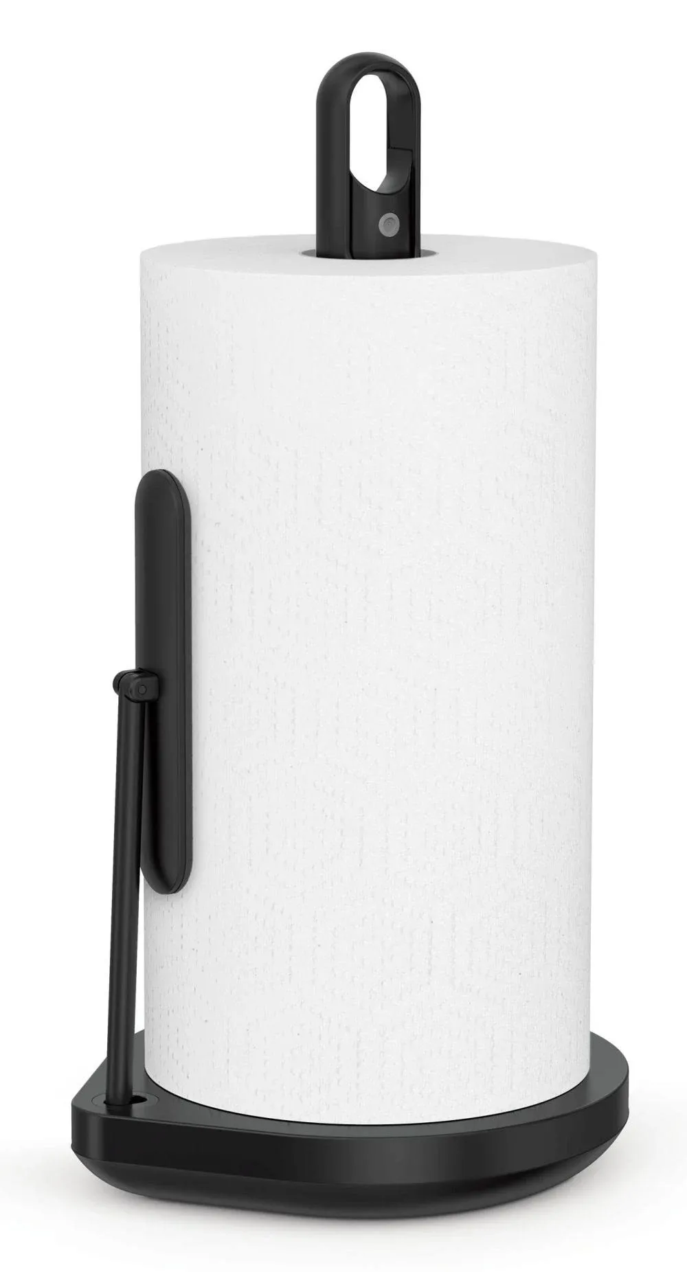 simplehuman Paper Towel Holder with Spray Pump, Matte Black