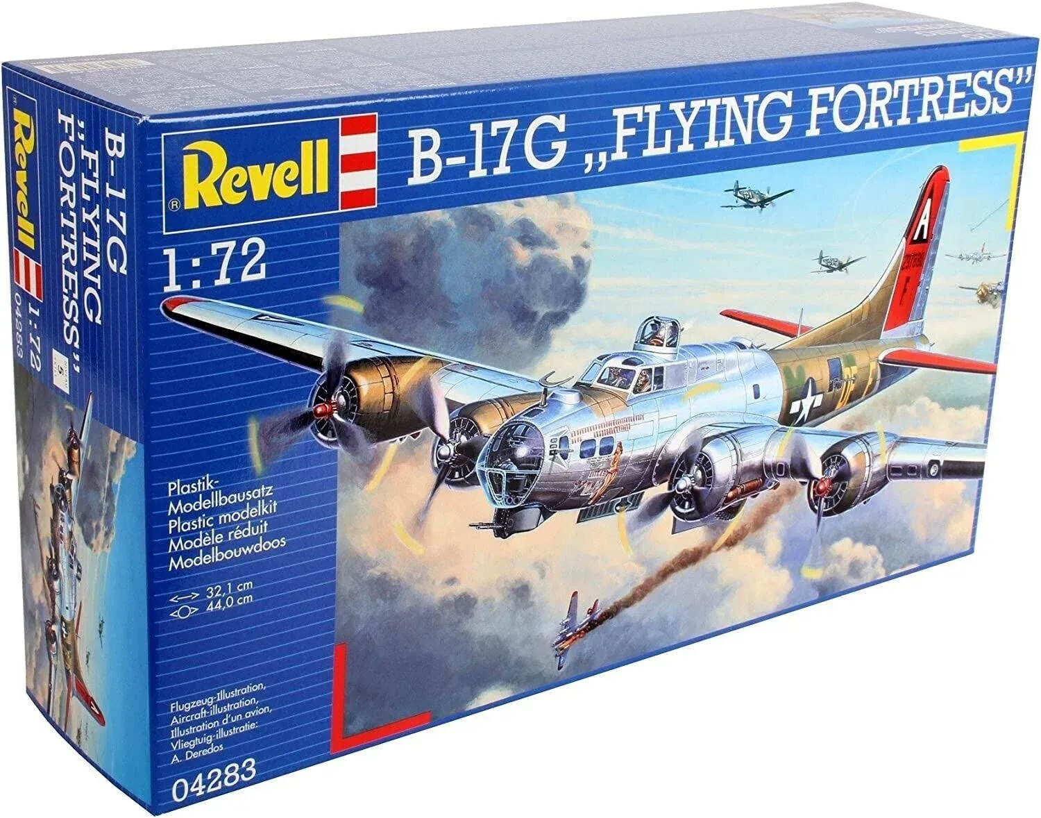 Revell 1/72 Scale Unbuilt Kit 04283 - B-17G Flying Fortress Aircraft