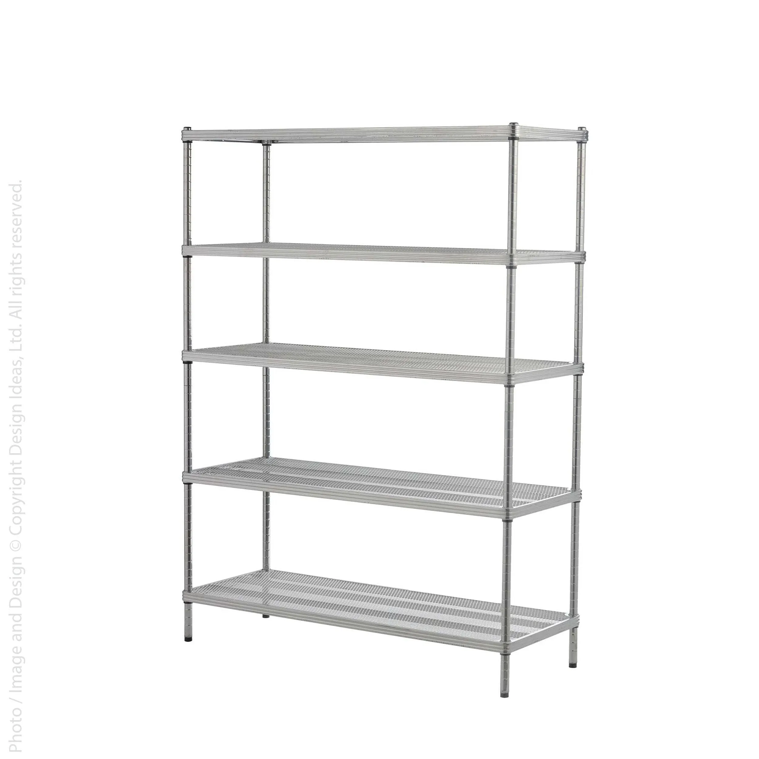 Design Ideas MeshWorks 5 Tier Shelving Unit