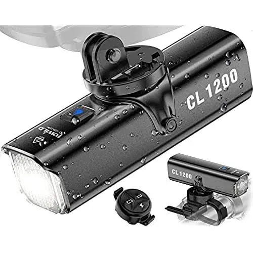  CL1200 Bike Lights for Night Riding,Compati<wbr/>ble with Garmin/GoPro CL1200 PRO