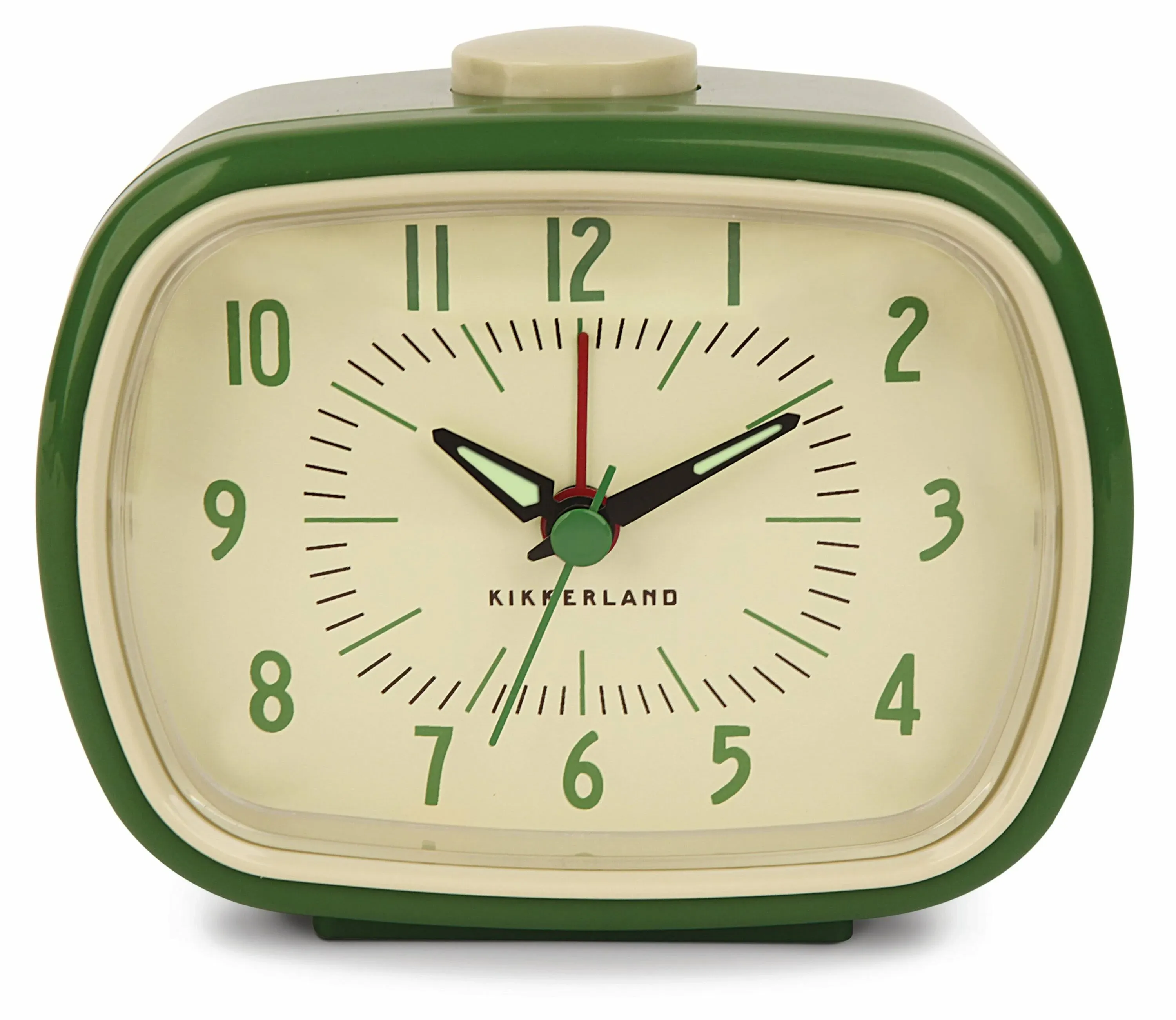 Kikkerland Alarm Clock Retro Green