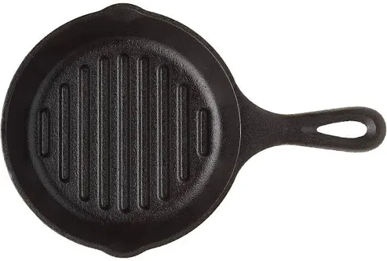 Lodge L8GP3 Cast Iron Grill Pan, 10.25-inch