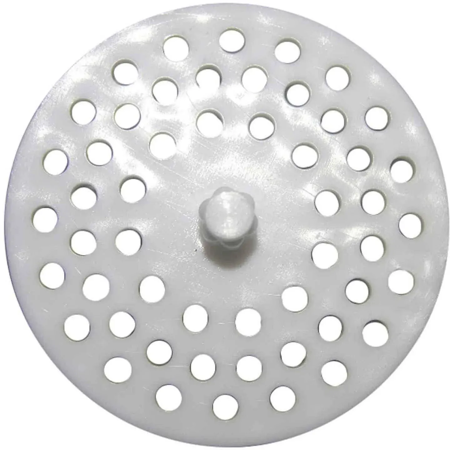 LASCO 02-4021 White Plastic Disposal Sink Strainer Fits Most