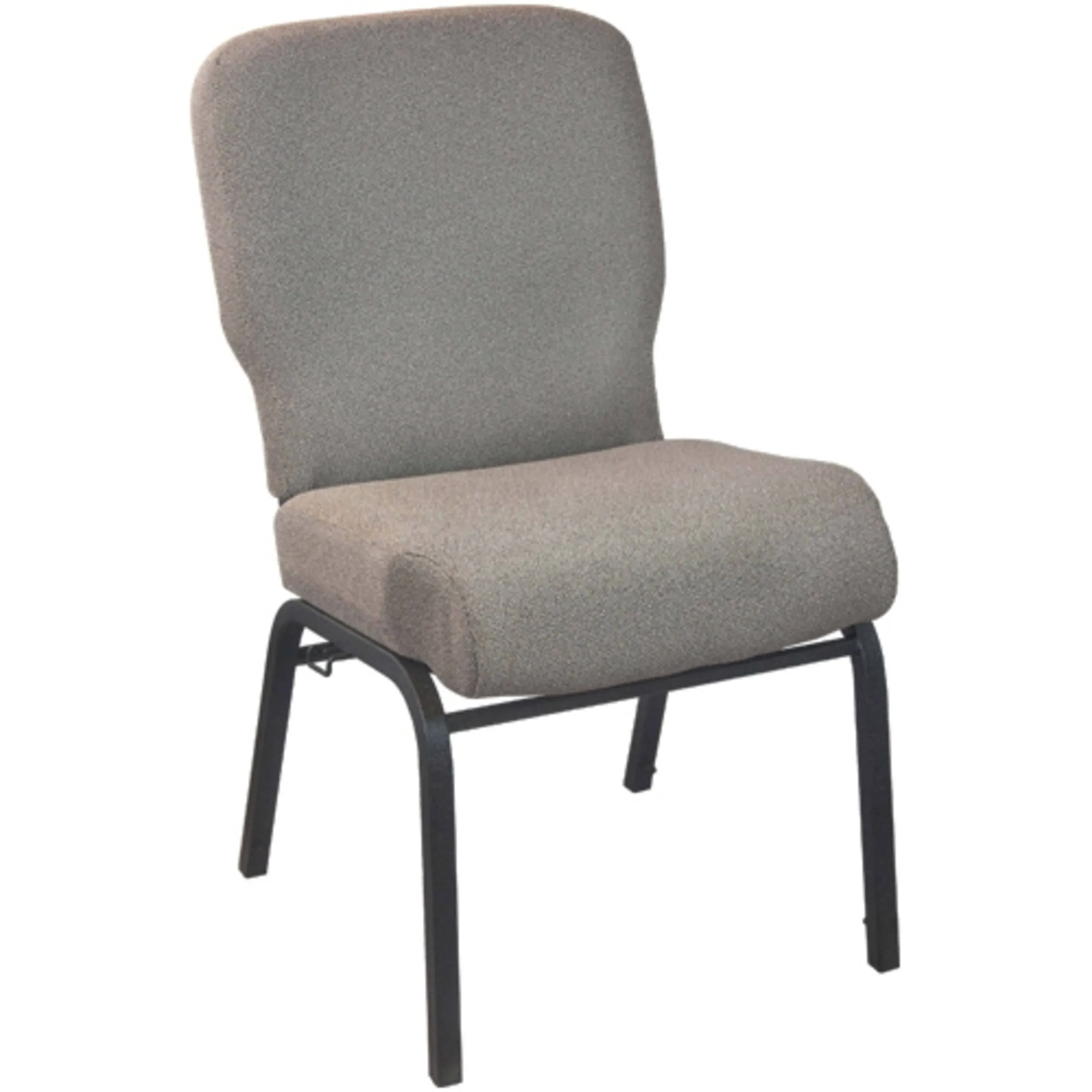 Advantage Signature Elite Charcoal Gray Church Chair - 20 in. Wide