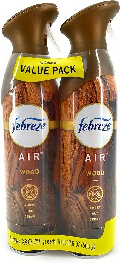 Febreze Odor-Fighting Air Fresheners, Linen Sky™, 8.8 Oz, Carton Of 6 Fresheners