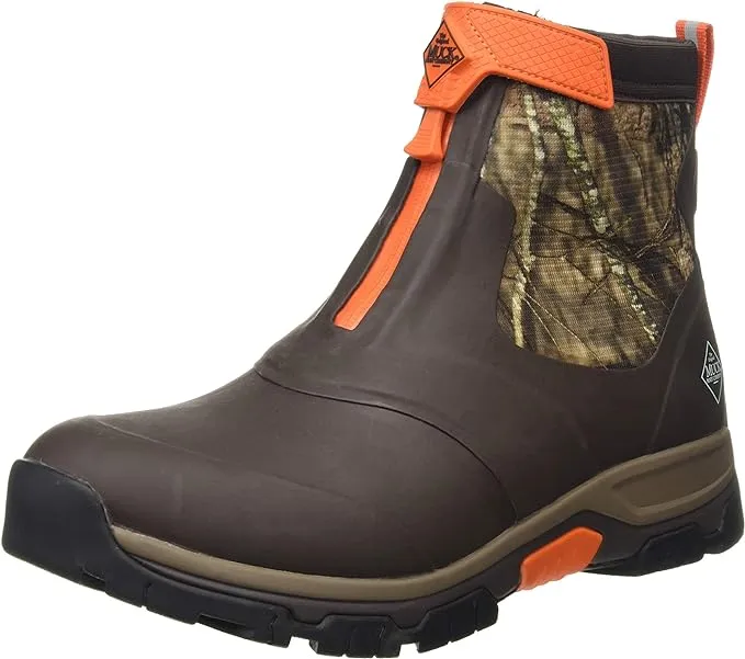 Muck Men's Apex Mid Zip Boot - Mossy Oak, 9