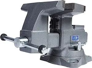 Wilton 8 in. Reversible Bench Vise with 360 deg. Swivel Base