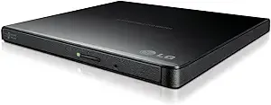 LG GP65NB60 External DVD-Writer - Retail Pack - Black