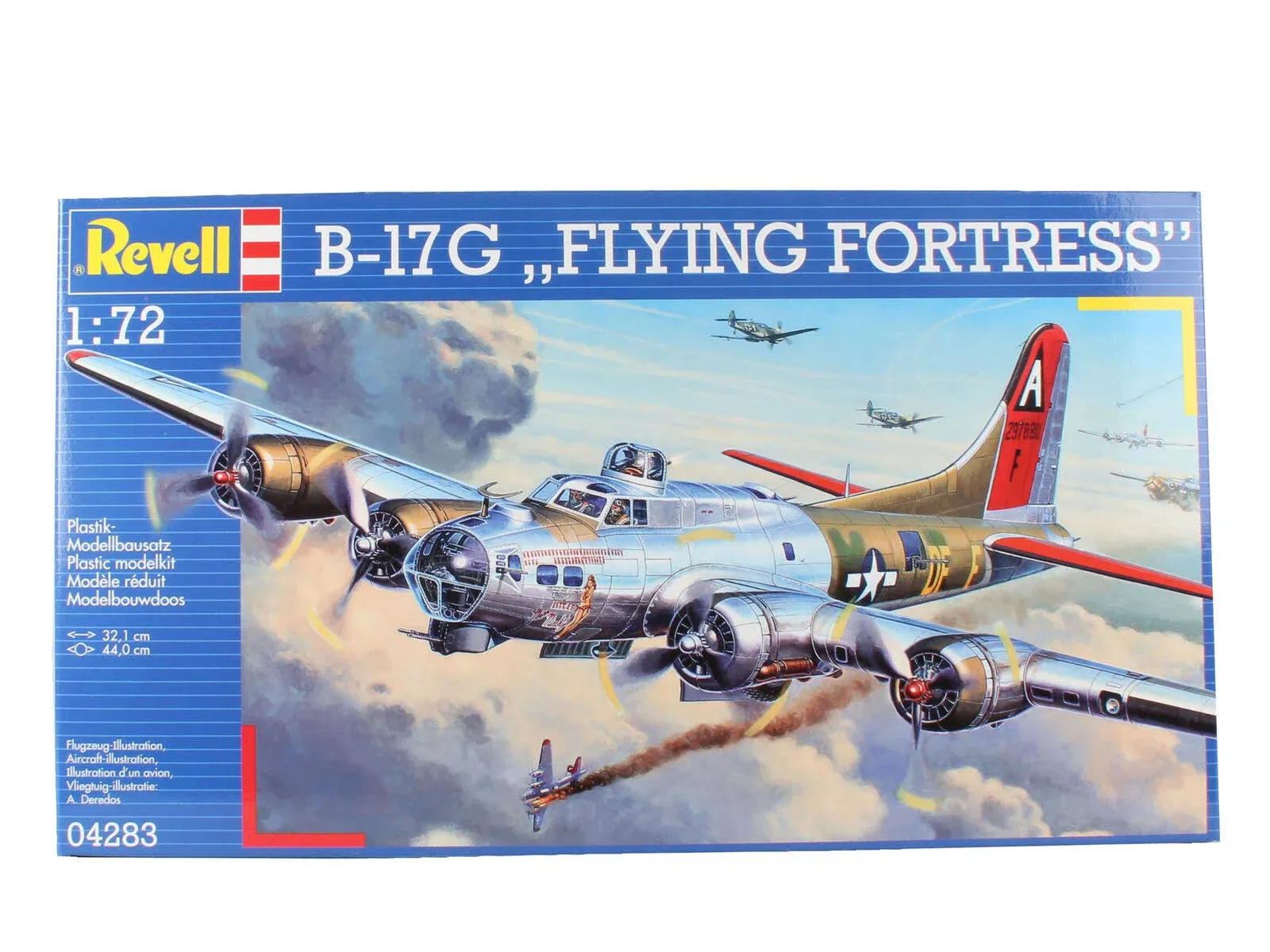 (RV04283) - Revell 1:72 - B-17G Flying Fortress