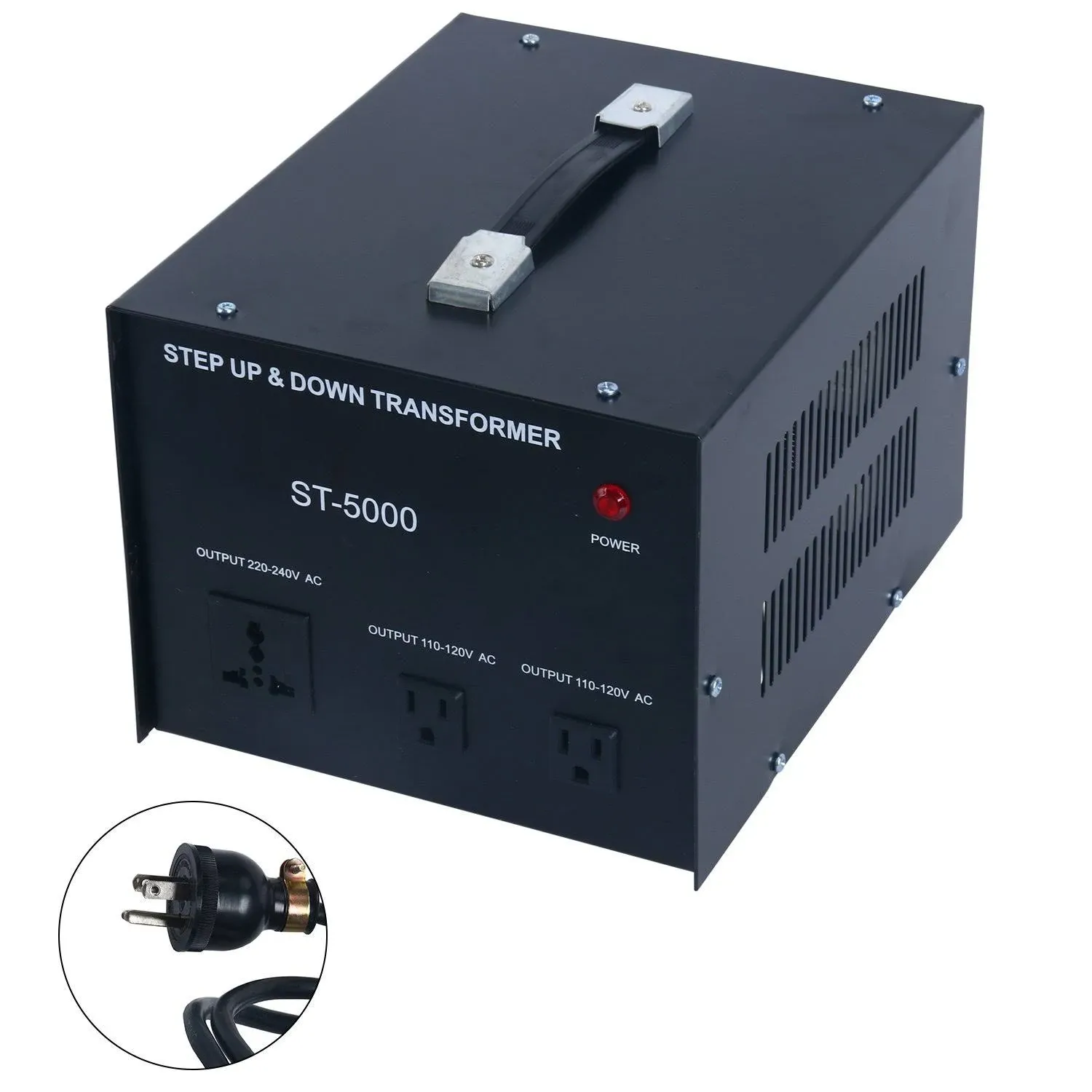 YaeCCC 5000W Voltage Converter Transformer Step Up/Down 220V-110V /110V-220V CE