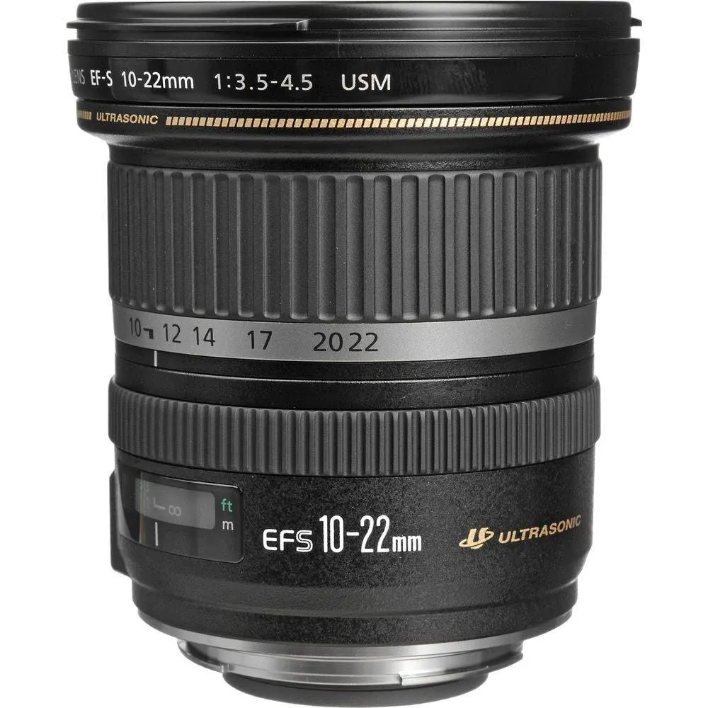 Canon EF-S 10-22mm f/3.5-4.5 USM SLR Lens for EOS Digital SLRs