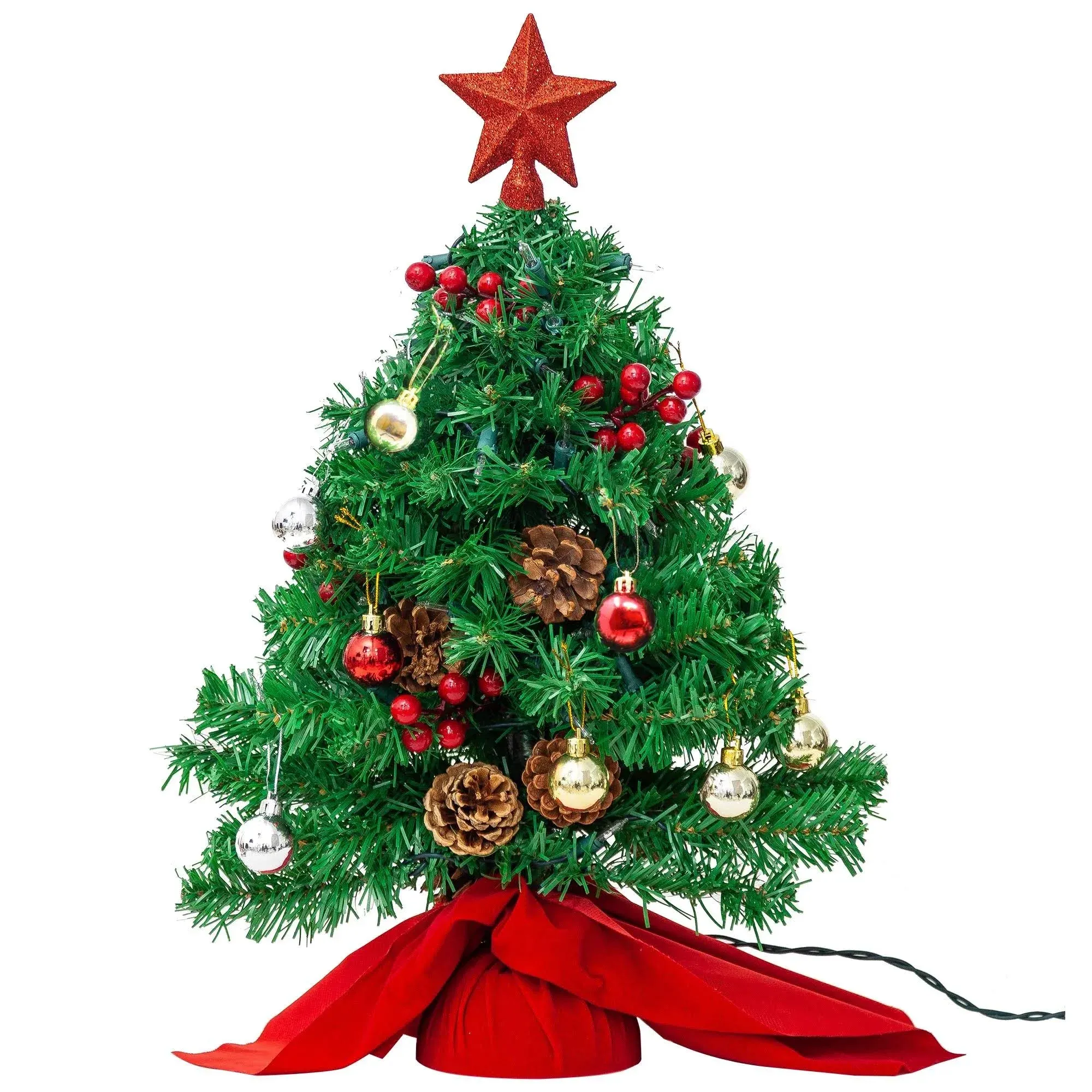 Joiedomi 23 Inch Tabletop Christmas Tree